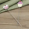 Cake Tester Bakken Skewer Brood Probe voor Cupcake Muffin Testing Roestvrijstalen Bakken Picks Sticks Tool SN2244