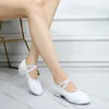 Girls Women 437 Ballet Dance Ladies Canvas Kids Teachers Training Salsa Ballroom Dancing Slippers Soft Jazz Shoes 201017 448 34