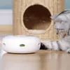 Elektryczne inteligentne dokuczanie kij Crazy gry Spinning Catching Mouse Donut Automatyczny Cattable Cat Toy LJ201125