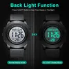 Goldenhour zegarki dla mężczyzn sportowych sportowych Wodoodporne cyfrowe zegarek cyfrowy męski Zegar LED AlarmReloJ Hombre T25600509