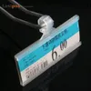 Plastic Wire Shelf Label Holder Supermarket Retail Sign Pocket Sleeve PVC Clear Shelf Price Tag Hanger Pouch | Loripos