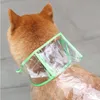 HE Pet Rain Coat Outdoor Transparent Hooded Cloak Raincoat Waterproof Puppy Dog Jacket Fashion Dog Clothing T200328