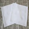 Handkerchief Cotton Male Table Satin Handkerchief Napkins Plain Blank DIY Handkerchief White Thin Wedding Gifts Party Decoration LSK1945