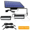 Atualizado LED Solar Pingente Luzes ao ar livre Indoor Auto On Off Lamp Solar para quarto Varanda Terraço Com comutação Pull E Linha 3m