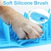 Pies Cleaner Cup Pet Feet Washer Portable Pet Cat Dirty Feet Cleaning Cup Soft Silikonowe narzędzie do mycia stóp dla małych dużych psów