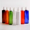 30X250ml Empty Dispenser Pump Colored Plastic Bottle 250cc Cosmetic Container With Lotion For Shampoo