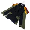 primavera e inverno fashio giacca corta da donna Nappe Split Joint Coloring Group Combina Ricamo WJ00806L 210421