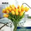 Tulipes artificielles en PU, 1 pièce, fleurs artificielles au toucher réel, Bouquet de tulipes pour décoration de mariage à domicile, fleur B1016