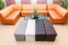 rectangle Waterproof Practical Living Room Furniture PVC leather classic Whosale multi purpose toy storage ottomans and footstool