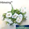 Flower Rose Htmeing Silk Artificial Flowers Peony por Início Tabela Vasos casamento DIY Party Decor