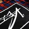 Camicie casual da uomo Uomo Ins Hip Hop Patchwork Plaid Camicia a maniche lunghe Maschio Cappotto allentato giapponese Bf Drop 2022 50cs002