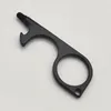 Zincalloy No Touch Door Openers Anti Contact Doors Opener Tool Noncontact Press Hissverktyg Pekskärm Key Chain BH6099 TYJ2211249