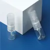100個/ロット1ml 2mlミニ香水スプレーボトルサンプル空のボトル化粧品容器ポータブルアトマイザー