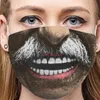 Komik Baskı Yıkanabilir Yüz Maskesi Erkek Kadın Moda Sıcak Ağız Maskeleri Tutun Katlanabilir Toz Geçirmez Kullanımlık 4 5WSH J2