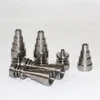 Handgereedschap Universeel 6 in 1 titanium nagels 10/14/18 mm vrouwelijke en mannelijke Domeless Nail Carb Cap voor glazen pijp siliconen nectar