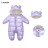 born Children Winter Baby Clothes waterproof Romper For Girl Boy Jumpsuit Cotton Overalls Kids Costume Infant Clothing LJ201223