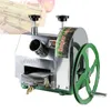 2021 Hand Crank Sugarcane Juicer Hand Held Stainless Steel Desktop Sugar Cane Machine Cane-juice Squeezer Cane Crusher