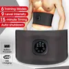 EMS stimolatore muscolare wireless trainer Smart Fitness allenamento addominale cintura elettrica per la perdita di peso cintura dimagrante corpo unisex 2201112443732