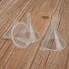 Mini Transparent Plastic Small Funnels Perfume Essential Oil Empty Bottle Liquid subpackage Funnels Kitchen Tools T2I51620