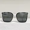 مصمم النظارات الشمسية 0155S إمرأة الأزياء الفاخرة الفاخرة النظارات السوداء النظارات المعدنية المعابد الصيف سيارة القيادة نظارات مكافحة uv400 مع مربع