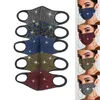 мода маски для лица побрякушки побрякушки алмазов защитной маски РМ2,5 маски черного рта женщин многоразовых красочных стразы маски для лица