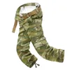 Fashion Men Cargo Pants Army Tooling Korte militaire mannen Casual broek Tactische broek plus maten 30-40 201128