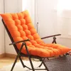 Long Lounger Panca con schienale Cuscino per sedia A dondolo Tatami Mat Pad Sedile in rattan Sedia da giardino Divano Piano Y200723