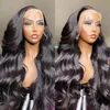30 34 inch Body Wave Transparent 13x4 13x6 360 Frontal Human Hair Wigs Brazilian 5x5 Lace Closure Loose Water Wave Wig for Women