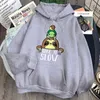 Cart Sloth Print Man Sweatshirt Long Sleeve Pocket Casual Hooded Clothing Unisex Cartoons Fashion Hoody Hip Hop Punk Hoodies H1227