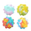 3D Toys Push Bubble Ball Game Sensory Toy Favor Autisme Speciale behoeften ADHD Squishy Stress Reliever Kid Funny Antistress1294667
