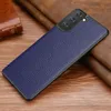 Genuine Leather Cases Cover for Samsung Galaxy S21 Plus + Ultra Case Luxury High Quality Real Cow Hide Casing for Samsung S21 Ultra