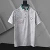 Summer Mens Polo Shirt Fashion Design Lapel Bortable T-shirt Tryckt bokstäver Casual Top 5 Styles