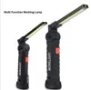 Lanternas poderosas tochas 15000lm Ultra Bright Light COB LED MAGNÉTICO 5 MODOS USB Lâmpada recarregável da tocha acampamento à prova d'água