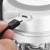 Hachoir à ail électrique, outil de cuisine, 100/250ml, robuste et Durable, mini broyeur, robot culinaire portable, chargement USB intelligent par mer RRB14338