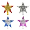 Decorazioni natalizie Tree Top Sparkle Stars Hang Xmas Decoration Ornament Treetop Topper Home Haning Decorating Tool Supplies1