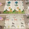 Baby Crawling Mats Kids Tapis à double face pliable PAD PAD TAGNE ENFANT TEMPHANT DU PLANG SOIL