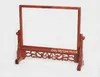 Chinese Style Rosewood Wooden Frame Mirror Stand Photo Picture Frame Antique Carved Paintings Frame Home Office Decor Ornaments