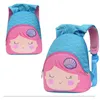 Bébé maternelle sac à bandoulière école sirène coquille fille mignon sac à dos en plein air enfant enfant sac à dos à glissière 15 4py G2