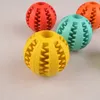 5 cm rubberen kauwbal hond speelgoed training speelgoed tandenborstel kauwt speelgoed voedsel ballen huisdier product drop schip