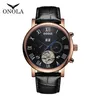 Polo Echt Onola Business Casual Holle Automatische Mechanische Mens Horloge Heren Multifunctionele Lederen Waterdichte Hand Horloges