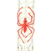 Noctilucence spider beaker bong new style glass bongs water pipe tall 10'' small for gift straight tube