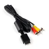 Universal Game Player Audio Video Av Kabel Koord Draad naar 3 RCA TV-lead voor Sony voor PlayStation PS1 PS2 PS3 Systeemconsole