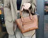 Women New leather totes super good touch medium handbags multi pockets large volume versatile shoulder bags cost prices on sale