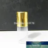 100 pc 2ml claras garrafas de vidro 2cc mini pequena amostra frasco frasco de óleo essencial com tampão de rosca de metal colorido