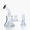 Beracky Glazen Water Bongs Met 14mm Glazen Kom Bedwelmende Beker Bong Dab Boorplatforms Glas Waterleidingen Recycler Bong voor Roken