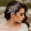 Kristalle Strass Perlen Hochzeit Tiaras Kopfschmuck für Bräute funkelnde Brautkronen Kopfbedeckung Frauen Schmuck Kopfschmuck Haar Acce7558956