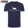 REM chèvre battement de coeur t-shirt chèvre amant pays poulet chèvre t-shirt G1222