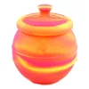 500 ml siliconen container bijen potten non-knop containers roken pijp accessoires droge fles multifunctionele opbergdoos olie jar onbreekbaar