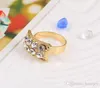Brautjungfer Schmuck-Set Diamant-Ohrringe Hochzeit Schmucksets Indian African Wie Dubai 18k Gold-Schmuck-Sets