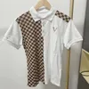 2022 مصممي رجالي بولو تي شيرت أزياء الرجال Homme الصيف Polos قمصان التطريز توجه الشارع العالي Top Tee Asian Size M-XXXL